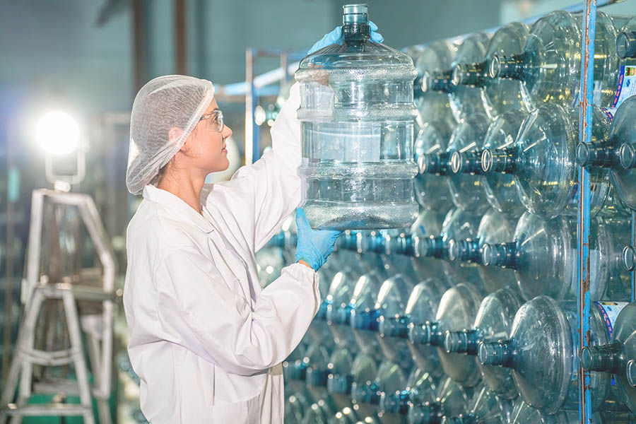 Water delivery in burscough 