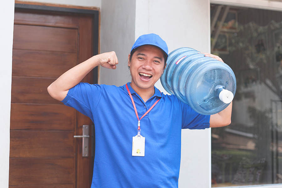 Water delivery in stafford