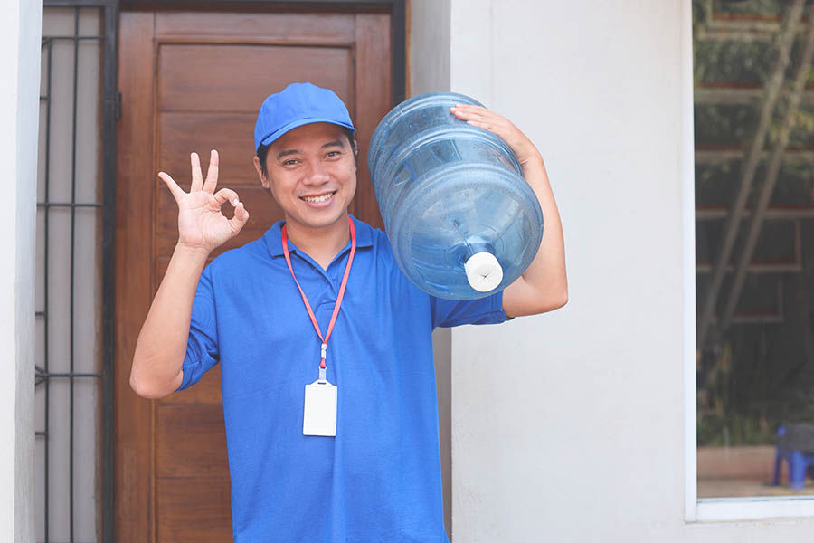 Water delivery in thetford 